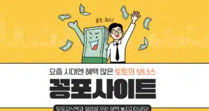 꽁포사이트 이용 가이드