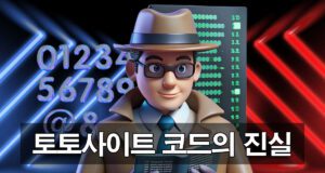 토토사이트 코드 과연 안전할까?
