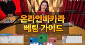 온라인바카라 베팅 가이드
