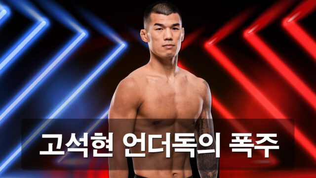 고석현 UFC 첫 데뷔전 승리