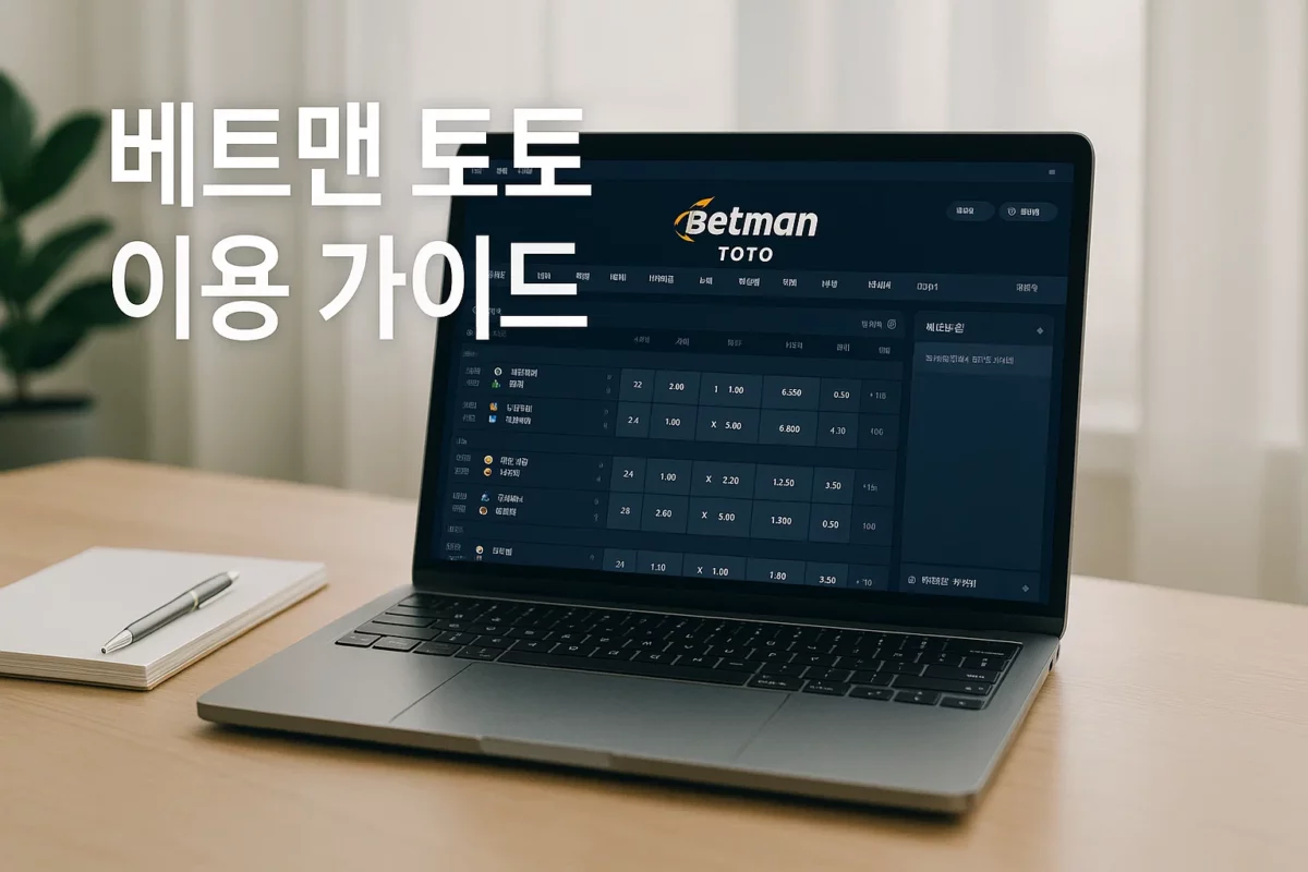 베트맨 토토 가이드 안내와 베팅 방법에 대해 소개 합니다.
