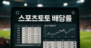스포츠토토-배당률-가이드와 배팅의 전략을 안내 합니다.