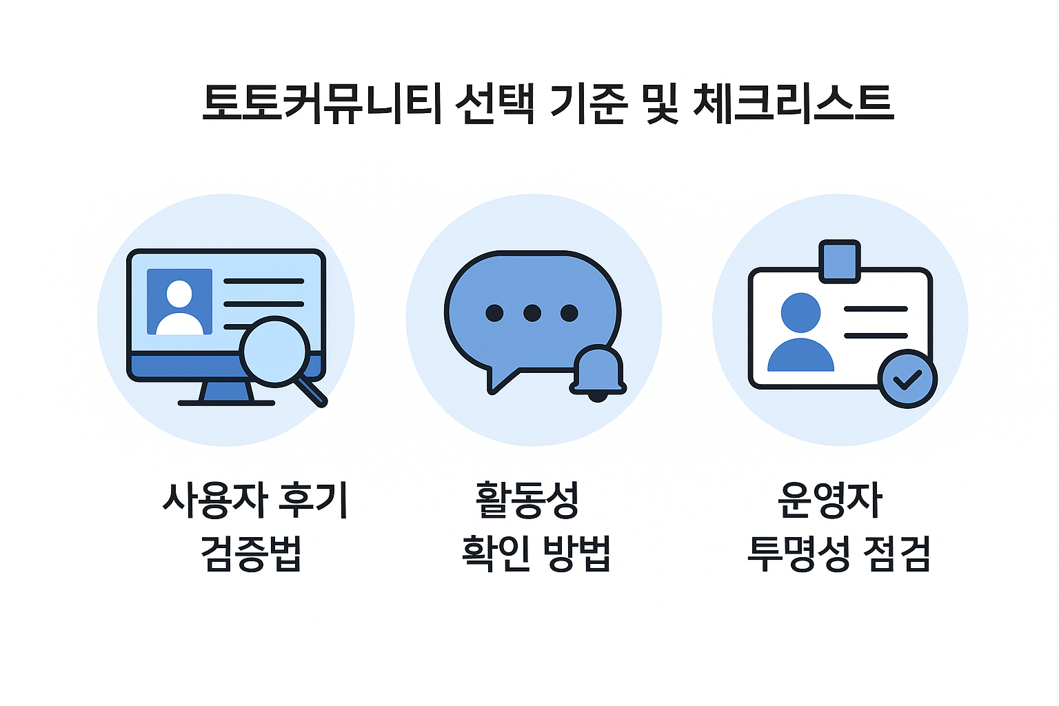 토토커뮤니티 선택 기준 필수체크