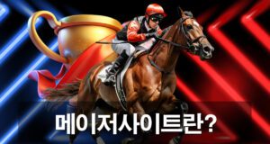 메이저사이트 정의와 가입부터 베팅까지 총정리