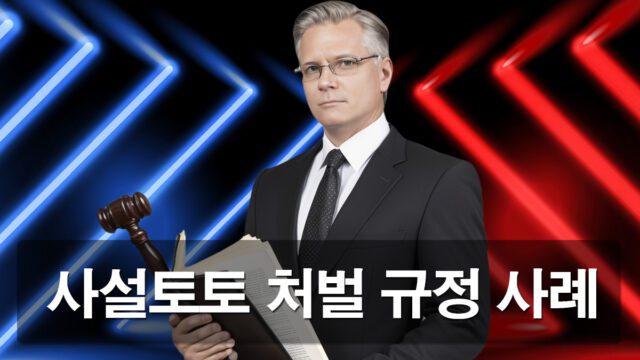 사설토토 처벌 규정 분석 가이드 안내
